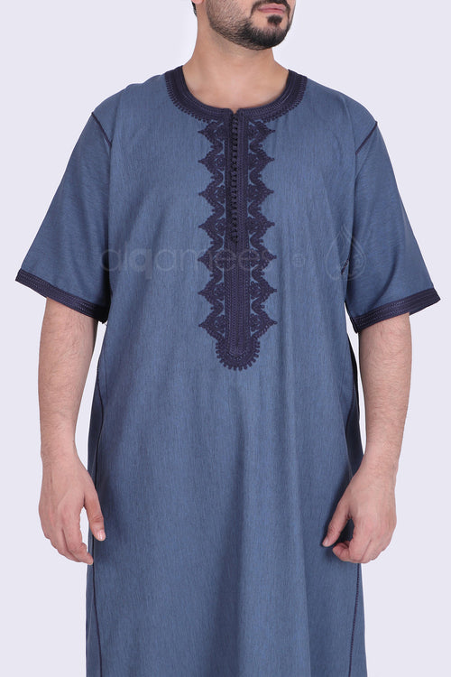 Reign Jalabiya Cosmo Blue