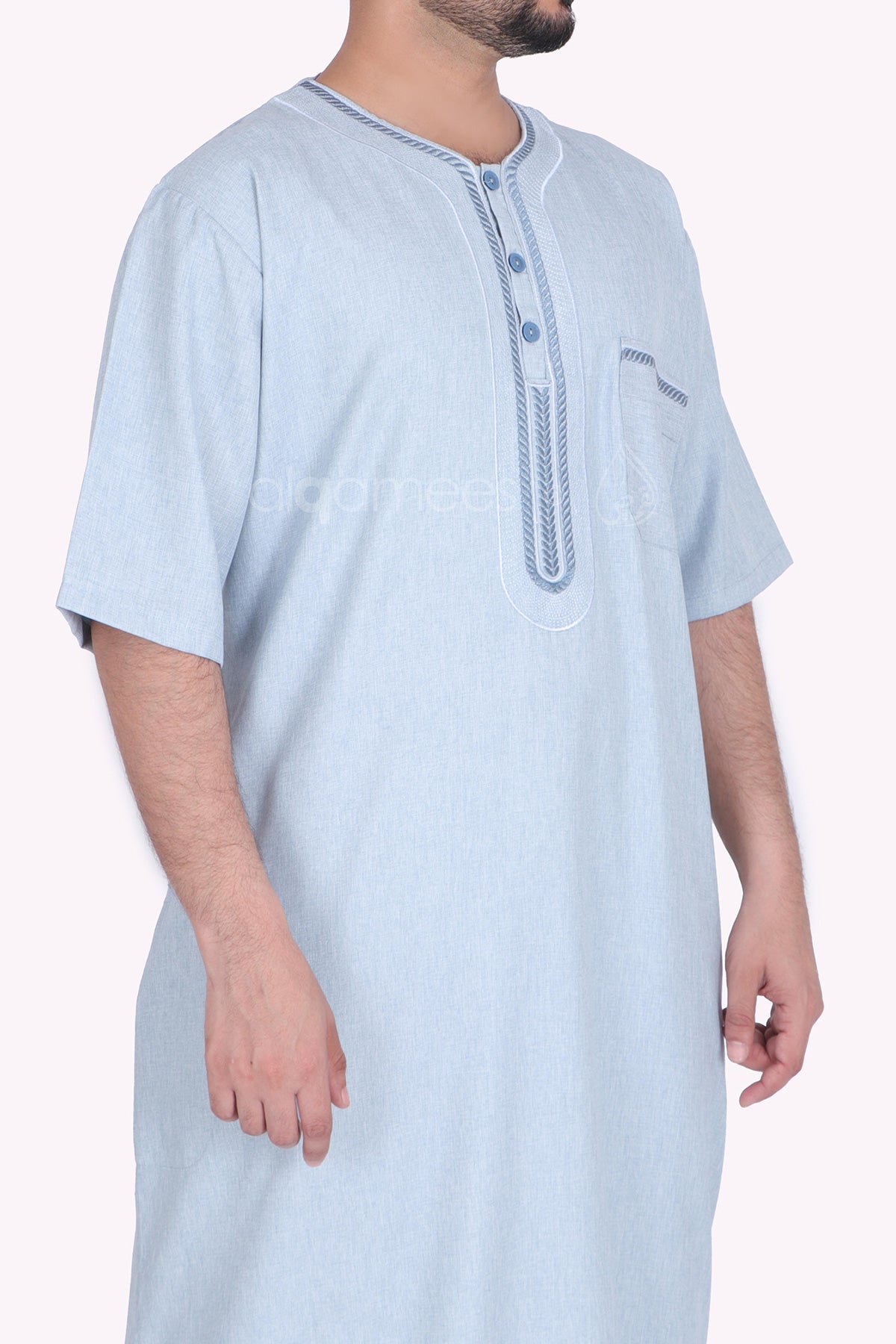 Restrain Jalabiya Cloudy Blue