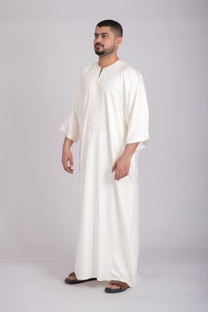 Deen Jalabiya Off White
