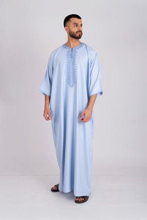 Spear Jalabiya Sky Blue