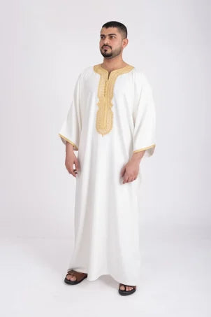 Marrakesh Jalabiya Off-white