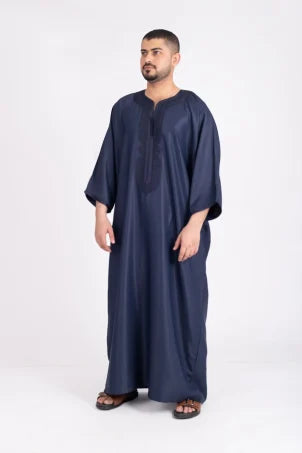 Marrakesh Jalabiya Navy