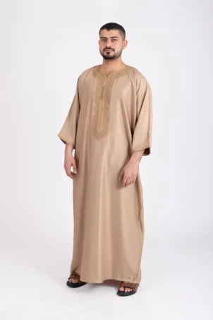 Marrakesh Jalabiya Desert Brown