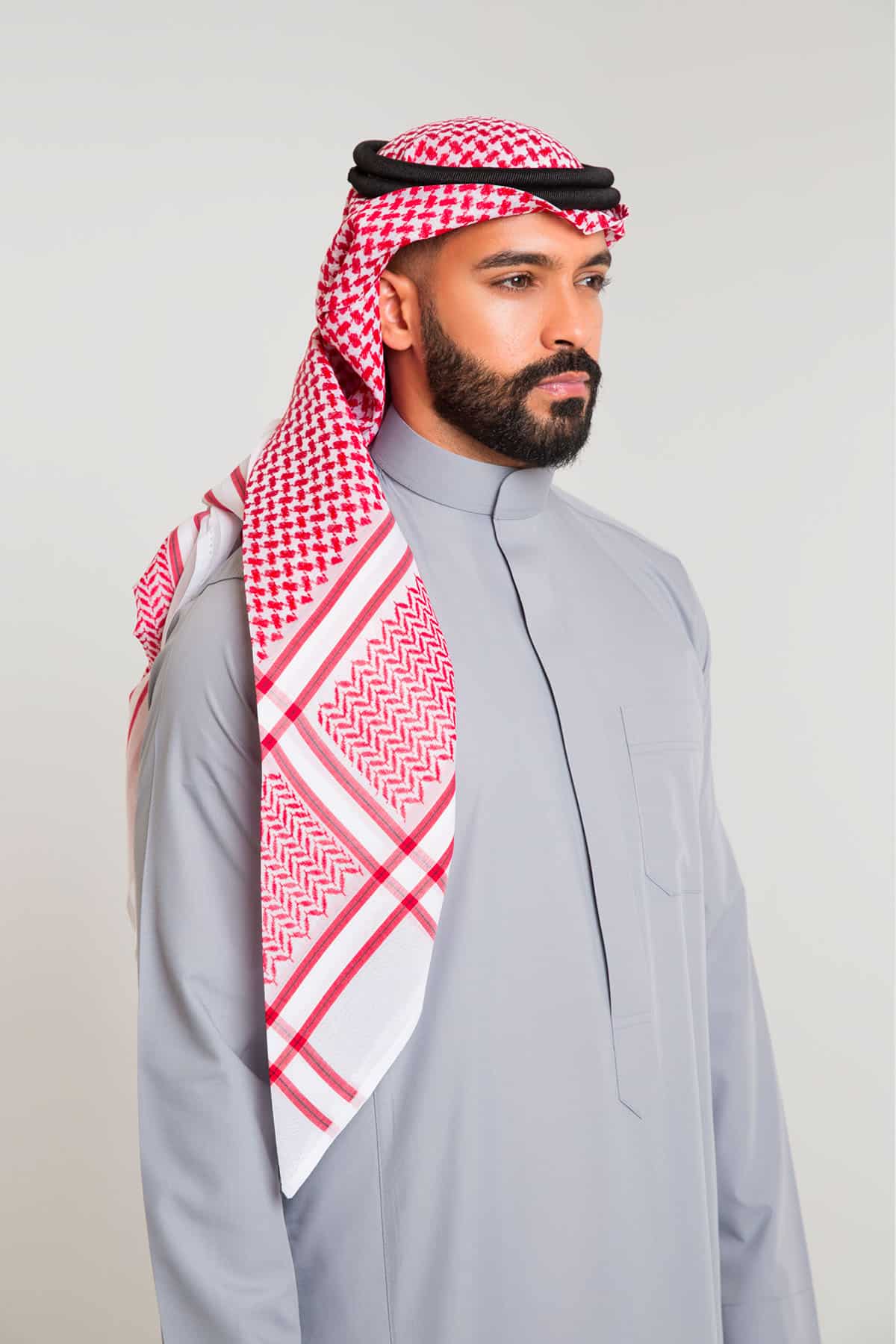 Shumagh famo Standard Regular red with Black