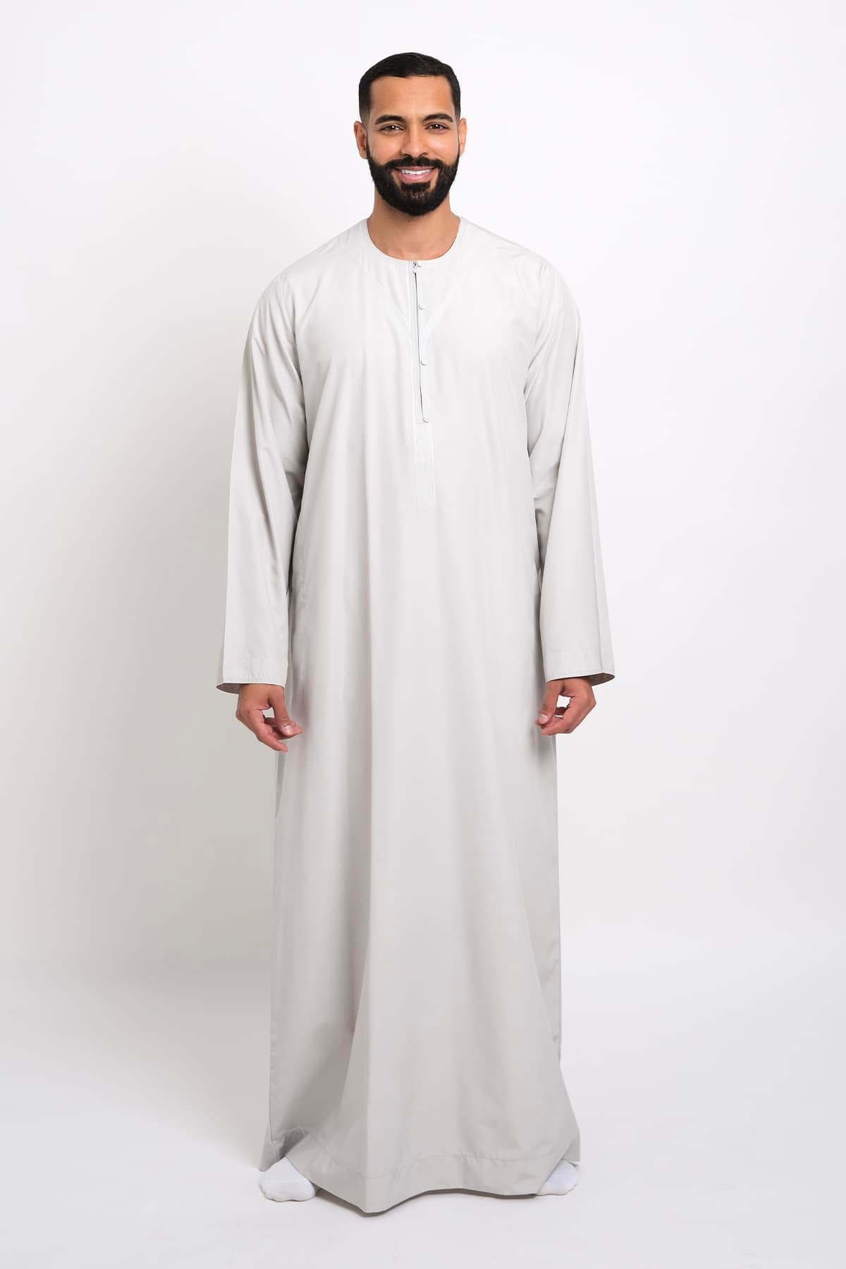 Nightrobe , Omani Style, Blue Grey, Men