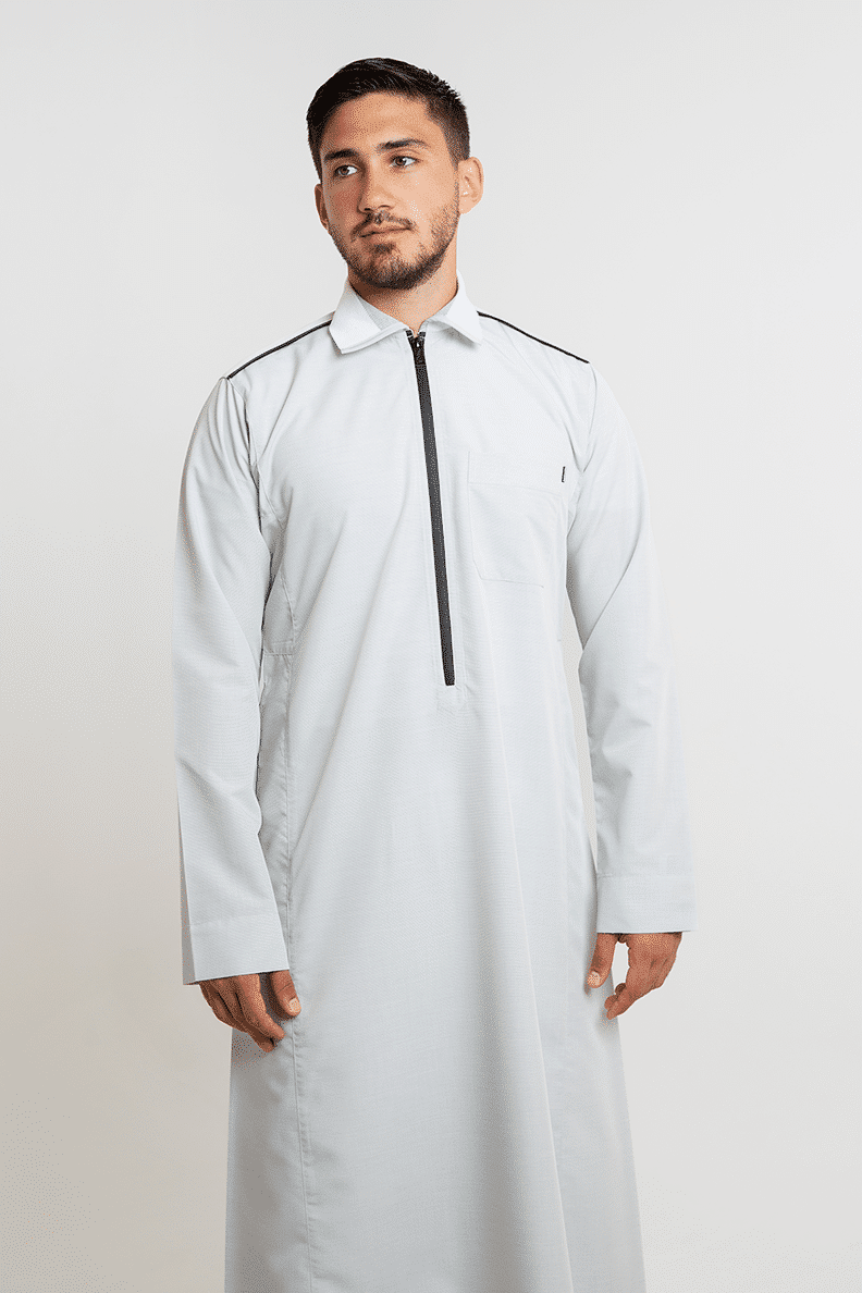 Rethobe Light Grey Men Thobe