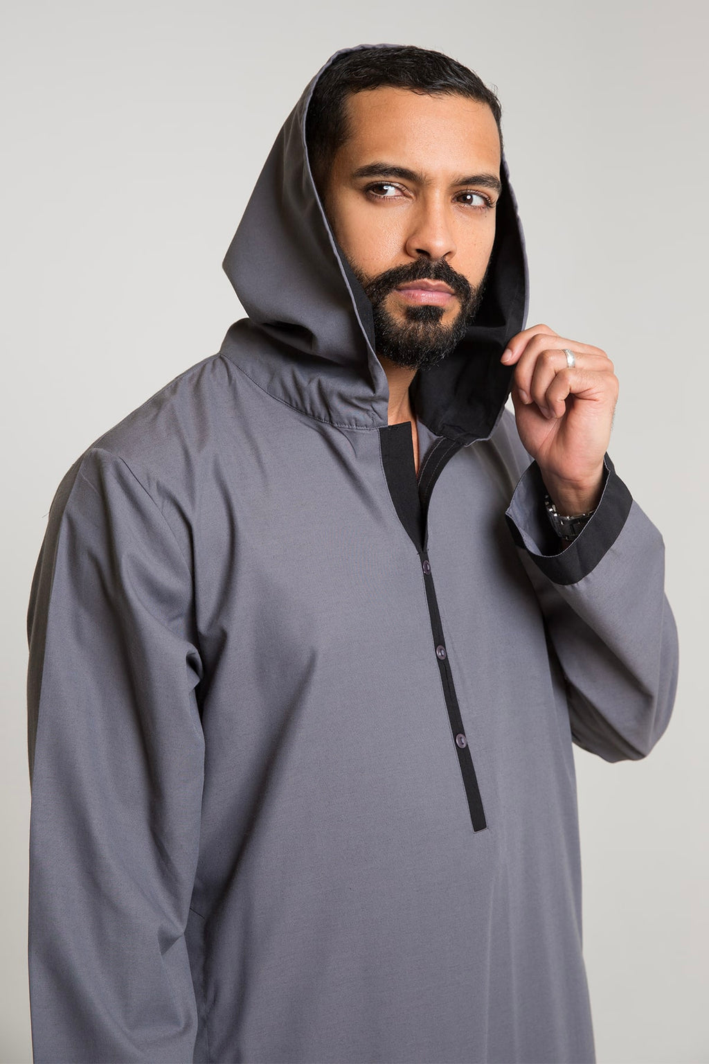 Rethobe Nightrobe, Dark Grey Color, Men