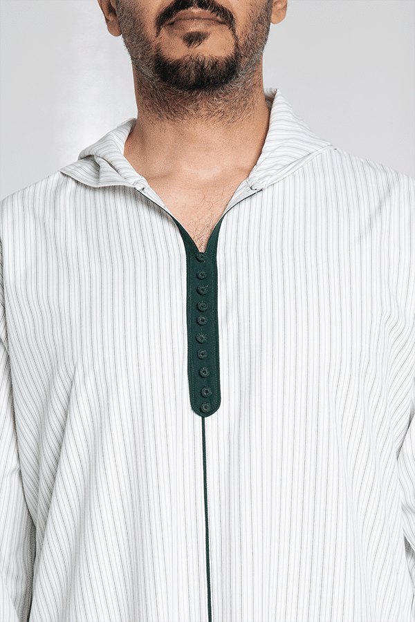 Prime Jalabiya, Dark ivy green Men