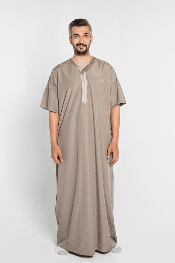 Classic Jalabiya Light brown