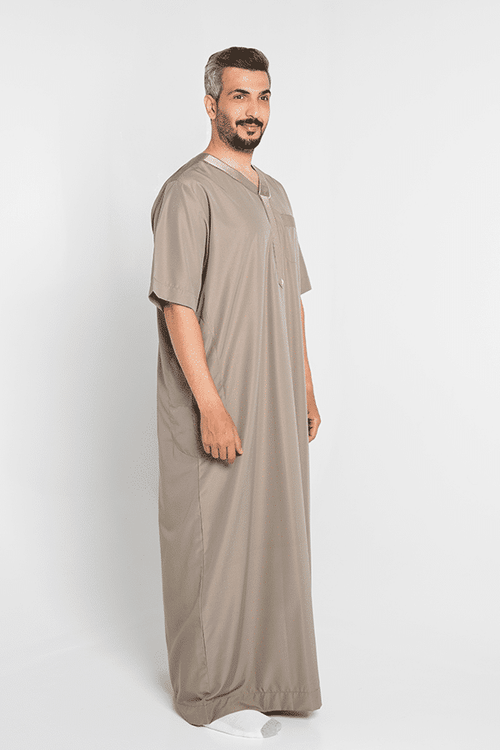 Classic Jalabiya Light brown