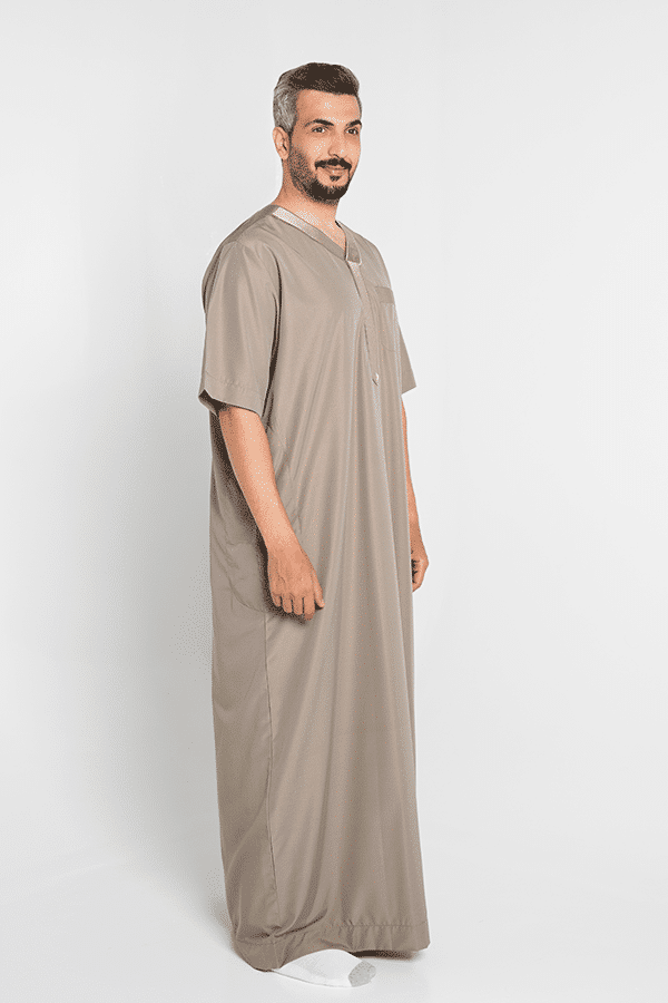 Classic Jalabiya Light brown