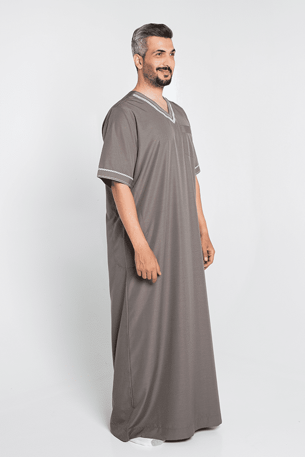 Standard Jalabiya Dark gray