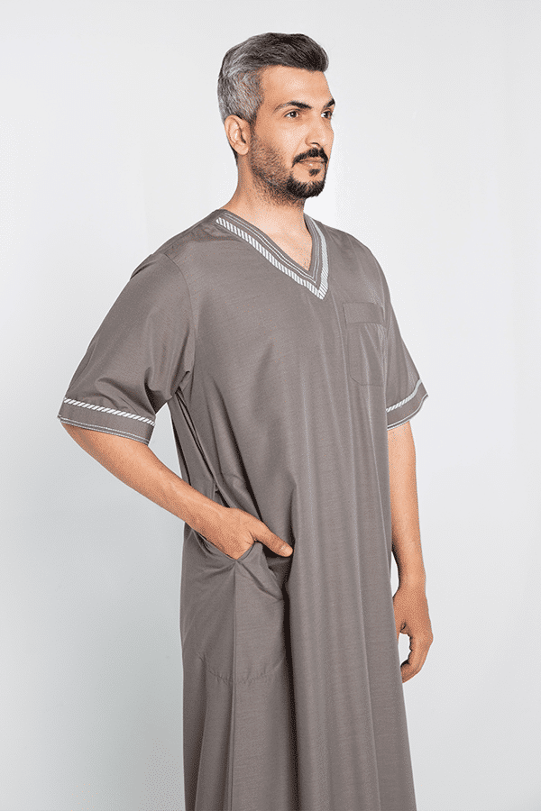 Standard Jalabiya Dark gray